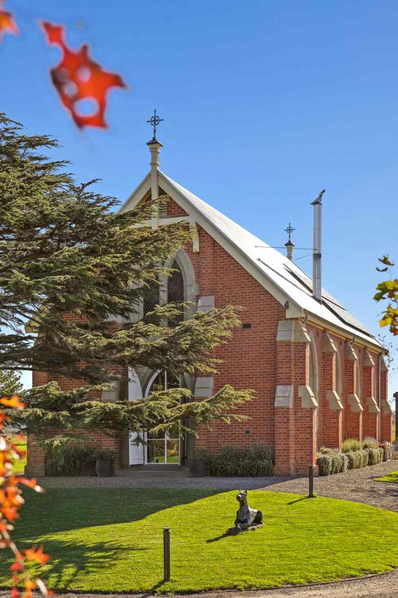 Dallah Chapel - an historic 1897 church accommodation near Ballarat