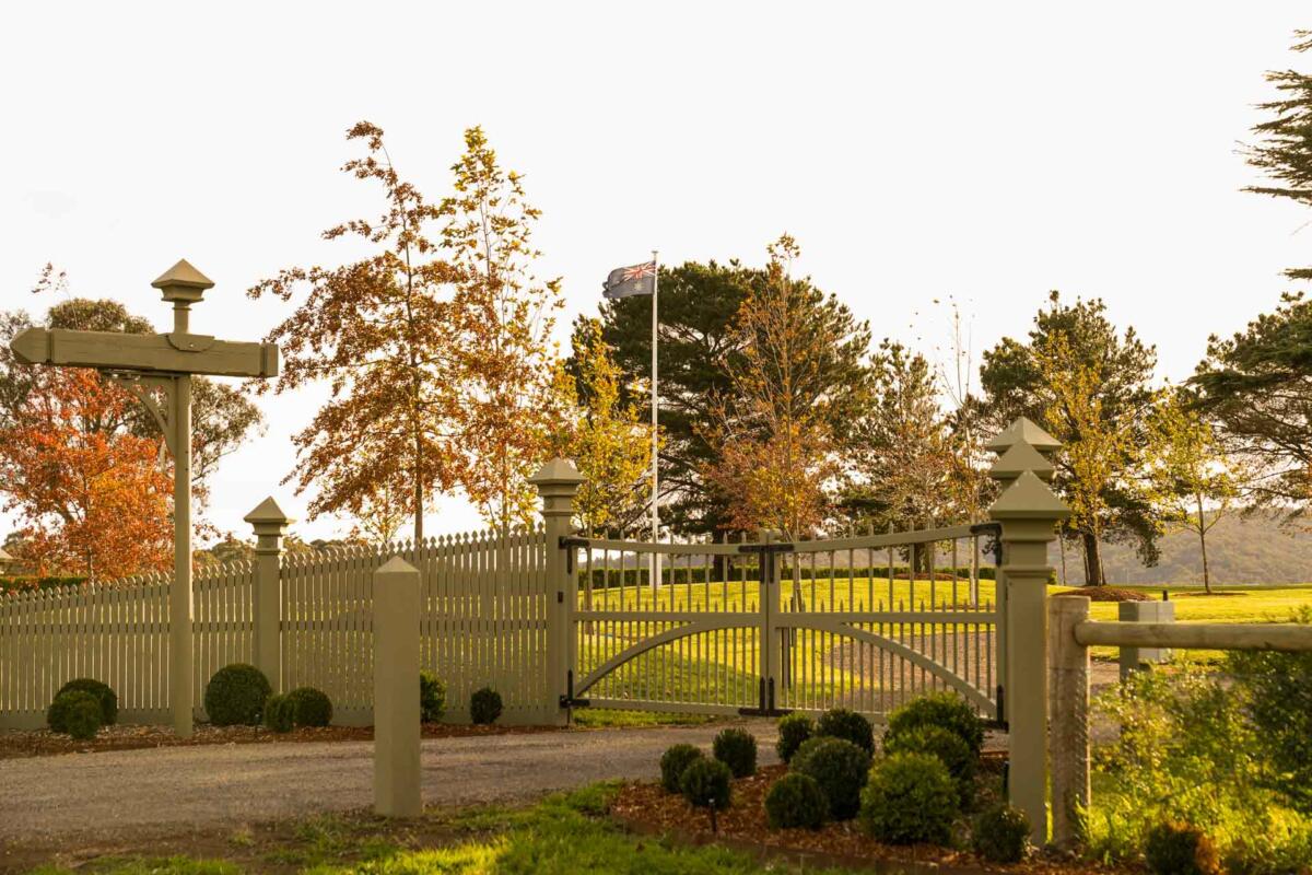 Entrance to Dallah Chapel - property used for weddings and events with accommodation near Ballarat