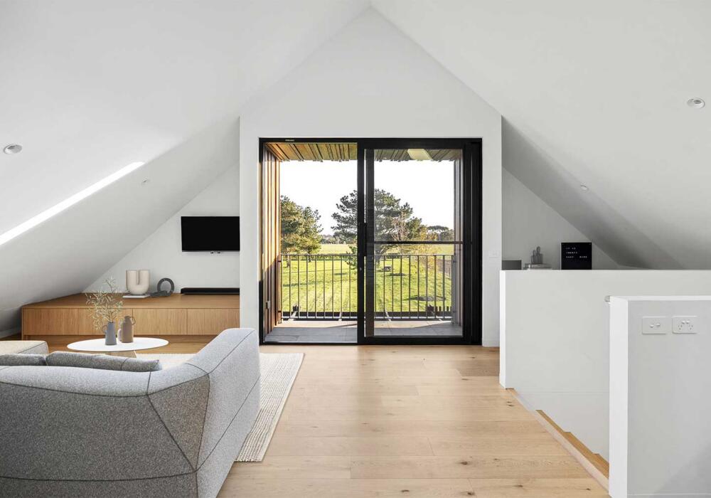 The Loft accommodation at Dallah Chapel near Ballarat